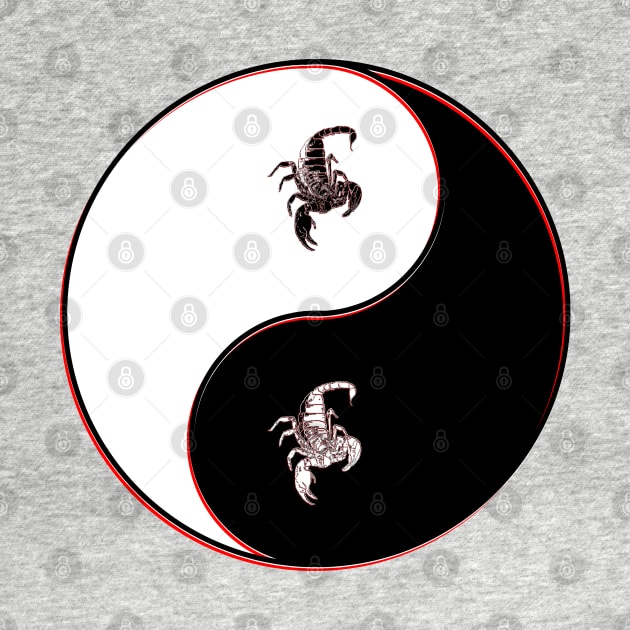 yin yang balance harmony design eastern philosophy scorpio by 4rpixs